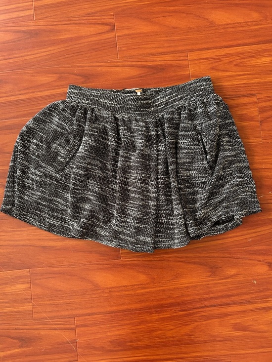 Free People Dresses & Skirts - Free People Black and White Textured Mini Skirt